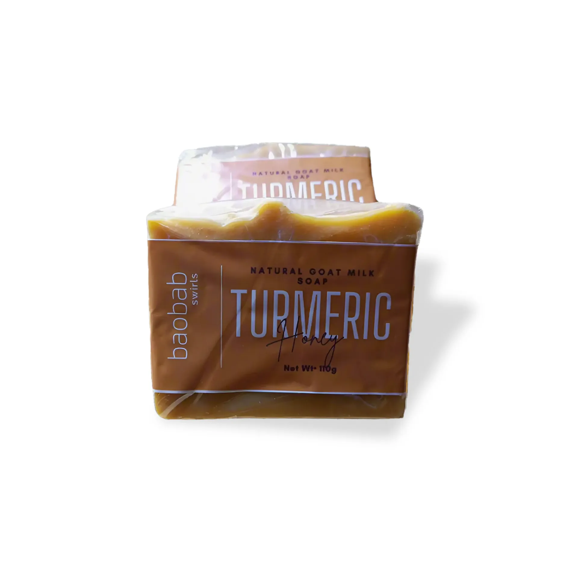 BAOBAB SWIRLS - Turmeric & Honey Soap 110g